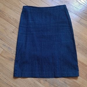 Gap denim pencil skirt sz 8